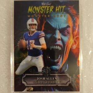Monster Hit Josh Allen Card